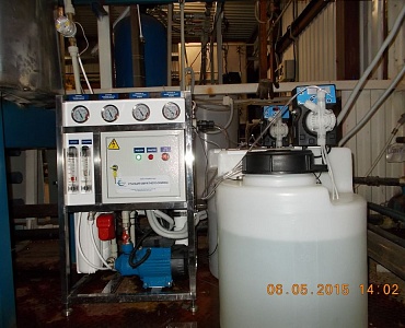 Замена водоподготовительного оборудования на «Саратовской макаронной фабрике»